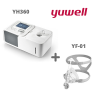 Combo CPAP Yuwell YH360 + CPAP Máscara Buconasal YF-01